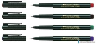 Cienk.FINEPEN 0.4 czer.(10) FC 151121 FABER CASTEL (X)