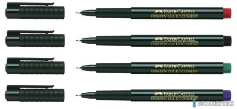 Cienk.FINEPEN 0.4 czer.(10) FC 151121 FABER CASTEL (X)