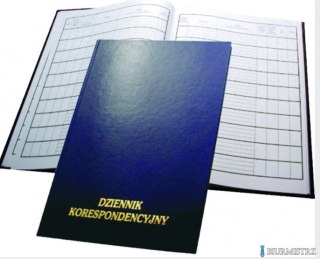 Dziennik korespondencyjny 200kartek granat DZ I-DZGR20 KOH I NOOR