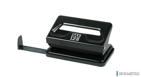 Dziurkacz SAX 128/S czarny 12k