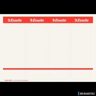 Etykiety do segregatorów 59x192mm(10x4) białe samop. ESSELTE 20822