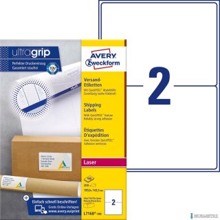Etykiety wysyłkowe L7168-100 199,6x143,5 100ark Avery Zweckform