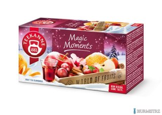 Herbata TEEKANNE Magic Moments 20t o smaku pomarańczy, rumu i winogron