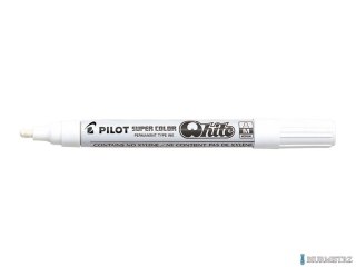 Marker olejowy PILOT grubość M biały PISC-PBWM