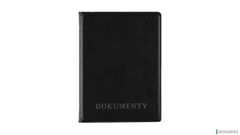 Okładka na dokumenty z dowodem rejestracyjnym czarna OD-20-05 BIURFOL