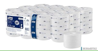 Papier toaletowy Tork, OptiServe/Mid-size, 2 warstwy, kolor biały, (24) bez gilzy, T7advanced 472630