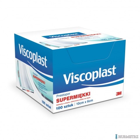 Plastry VISCOPLAST PRESTOPOR, 10x6cm, 100szt.