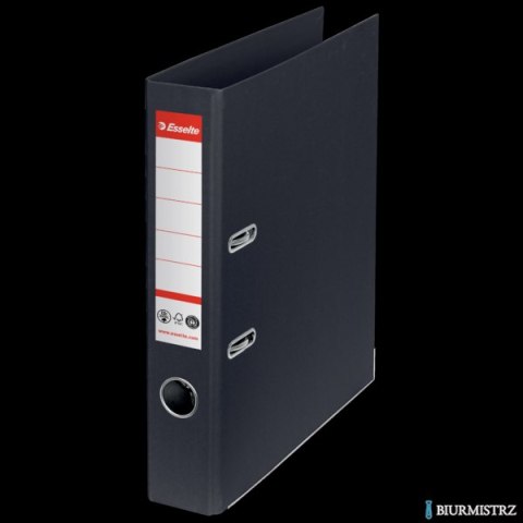 Segregator Esselte No.1 neutralny pod względem emisji CO2, A4, szer. 50 mm, czarny 627576