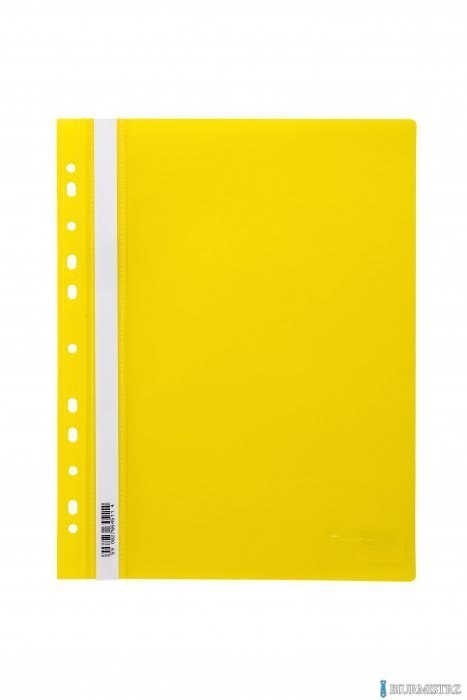 Skoroszyt wpinany PP DOTTS (20) żółty wzmocniony polipropylen SPP-DOT-02-04