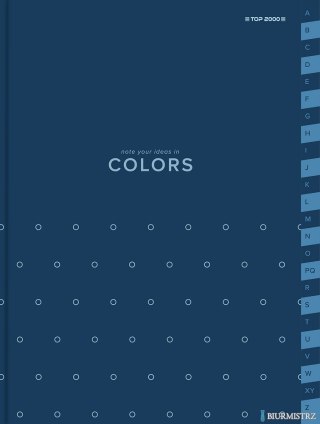 Skorowidz TOPCOLORS SZY TO A4 96K 70G kratka niebieski 400169235 Top 2000