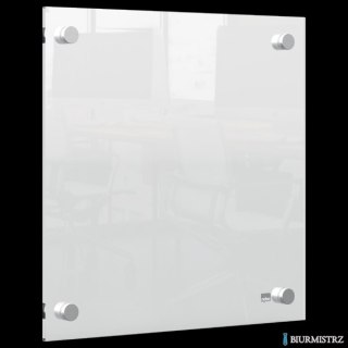 Tablica akrylowa suchościeralna do zawieszania na ścianie Nobo Home 300x300mm 1915619