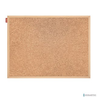 Tablica korkowa w ramie drewnianej 200x100cm MEMOBE MTC200100.00.01.51