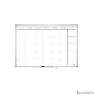 Tablica planer miesięczny, rama aluminiowa, TP004 2x3