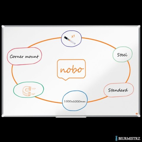 Tablica stalowa Nobo Premium Plus 1500x1000mm 1915158