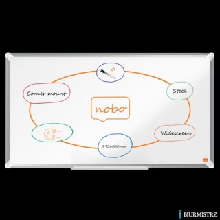 Tablica stalowa panoramiczna Nobo Premium Plus Widescreen 40 890x500mm 1915371