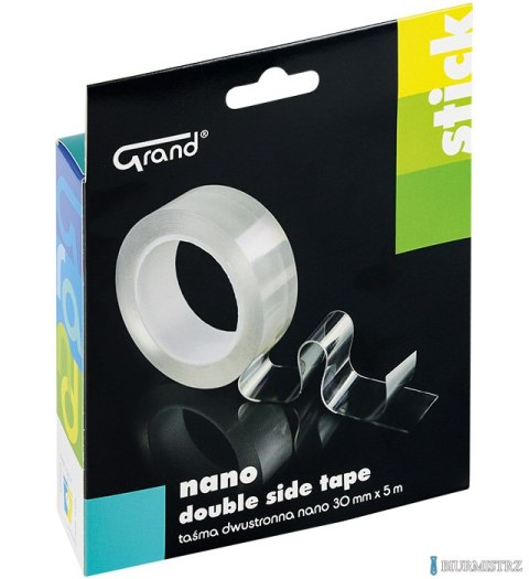 Taśma dwustronna GRAND nano 30mmx5mx1mm 130-1919