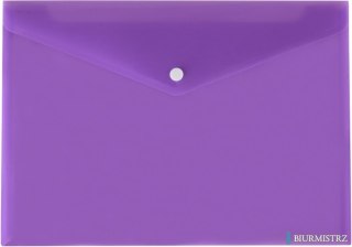 Teczka A4 kopertowa na zatrzask fioletowa PP-113 TT7591
