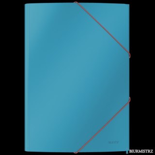 Teczka kartonowa z gumką Leitz Cosy, A4, niebieska 30020061