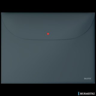 Teczka kopertowa z 2 przegródkami Leitz Cosy, szara 47090089