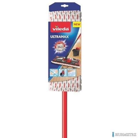 VILEDA Mop z kijem ULTRAMAX microfibra płaski 11489