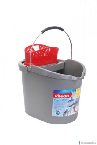 VILEDA Wiadro z wyciskaczem do mopa płaskiego ULTRAMAX V128766