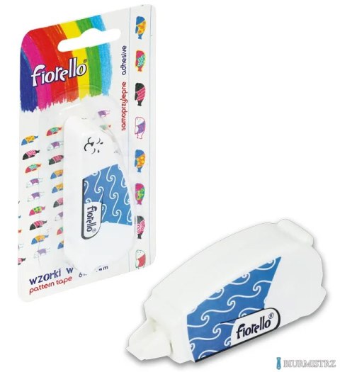 Wzorki w taśmie FIORELLO GR-FT1, 6mmx 4m, Lew Morski 170-2408