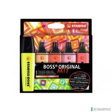 Zakreślacz BOSS ARTY 5szt 70/5-02-1-20 STABILO