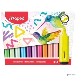 Zakreślacz Fluo Peps mix 6 kol fluo+6 kol pastel 740901