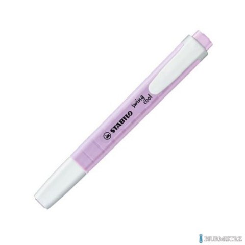 Zakreślacz STABILO swing cool pastel pastelowy fioletowy 275/155-8