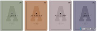 Zeszyt A4 60k. kratka M 90g ACADEMY INTERDRUK