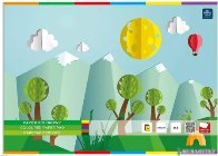 Zeszyt papierów kolorowych A5 GARWOLIN