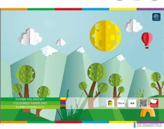 Zeszyt papierów kolorowych samoprzylepnych B5 16 kartek INTERDRUK (papier kolorowy)