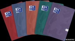 Brulion Oxford Touch Trend Szyty A4 80 kartek 90 g kratka 5x5 mm 400175455