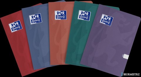 Brulion Oxford Touch Trend Szyty A4 80 kartek 90 g kratka 5x5 mm 400175455