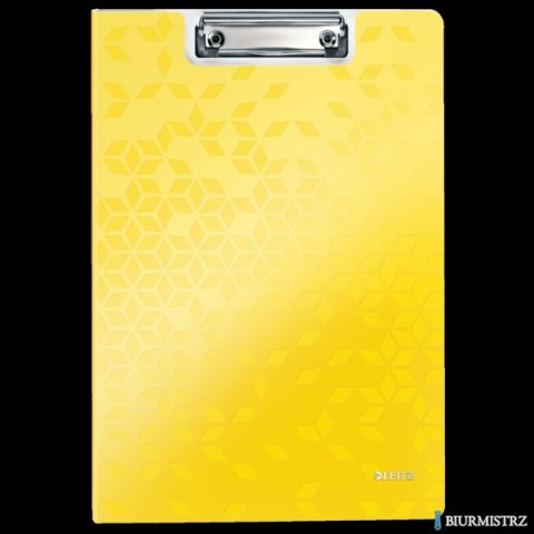 Deska z klipem i okładką Leitz WOW, żółta 41990016