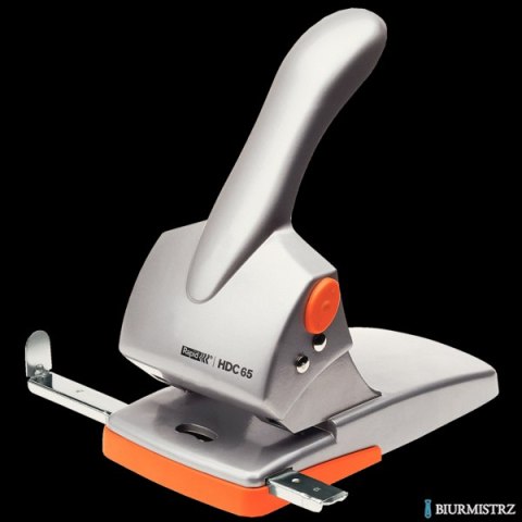 Dziurkacz HDC65 srebrno-pomarańczowy 65 kartek RAPID 20922603