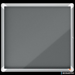 Gablota filcowa wewnętrzna Nobo Premium Plus 6xA4, szara 1915328
