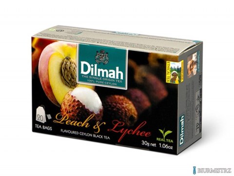 Herbata DILMAH BRZOSKWINIA&LYCHE 20t*1,5g