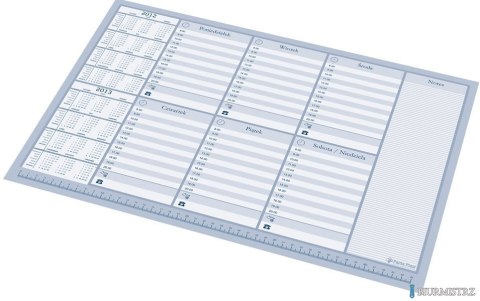 Kalendarz BIUWAR WKŁAD PLAN TYGODNIA 0318-0002-99 PANTA PLAST 2026/2027r.