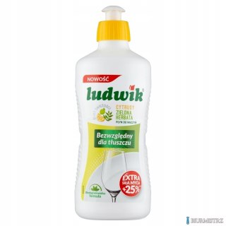 LUDWIK Płyn do mycia naczyń 900g cytryna zielona herbata 28386