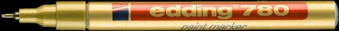 Marker olej.780 0.8 złoty EDIN EDDING okrągła końcówka