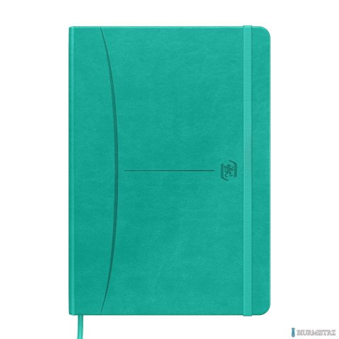 Notatnik OXFORD SIGNATURE A5 96 kartek kropki turkus 400154948