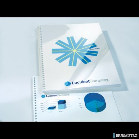 Okładki do bindowania GBC HiClear, A4, 150 gm2, przezroczyste , 100 szt., CE011580E