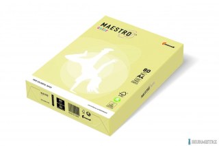 Papier xero MAESTRO COLOR A4 80g YE23 żółty/beż piaskowy