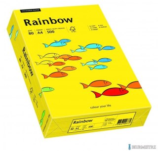 Papier xero kolorowy RAINBOW ciemnożółty R18 88042387