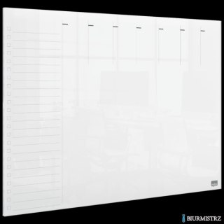 Planer akrylowy tygodniowy na biurko Nobo Home A3 1915615