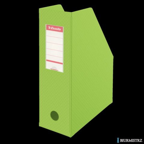 Pojemnik składany A4 100mm zielony ESSELTE PVC 56076