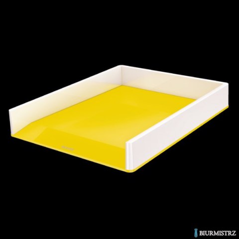 Półka na dokumenty Leitz WOW dwukolorowa, żółta 53611016 SALE