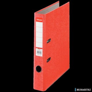 Segregator Esselte Rainbow A4, szer. 50 mm, czerwony, , 17921