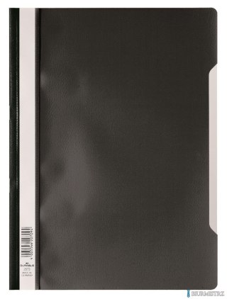 Skoroszyt A4 z przezroczystą okładką z PP czarny 257301 DURABLE (50)